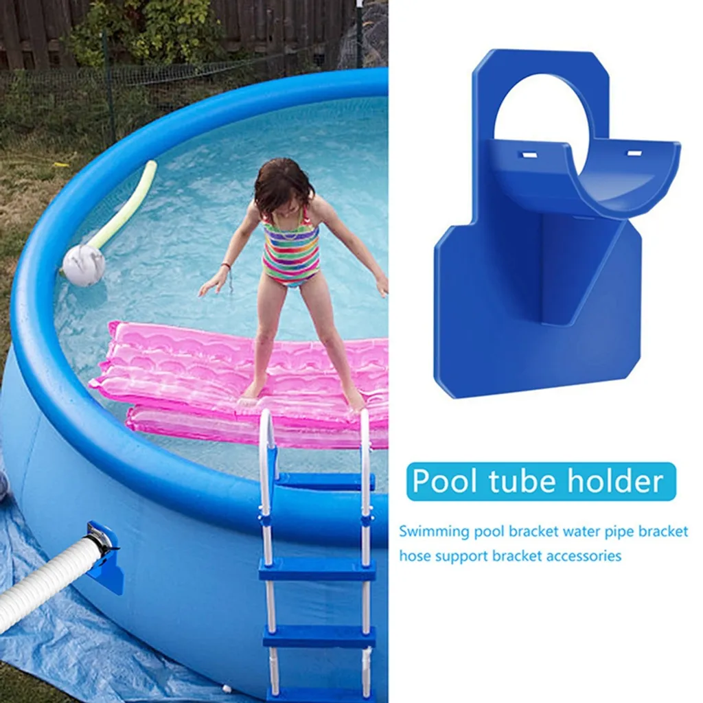 Jinaishop 2 Stück Pool-Injektor-Rohrhalter Wasserrohrhalter Schwimmbecken-Schlauchhalter Wasserrohrschellen Verhinderung Rohrdurchhang Zubehör (Klebeband Und Kabelbinder) 4 Jinaishop 2 Stück Pool-Injektor-Rohrhalter Wasserrohrhalter Schwimmbecken-Schlauchhalter Wasserrohrschellen Verhinderung Rohrdurchhang Zubehör (Klebeband Und Kabelbinder) – Bild 4