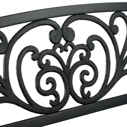 Relaxdays Gartenbank Metall Ornamente -Garten- & Gewächshäuser Geschäft b0f9f03974e0d4e7606bd280e182d0a4