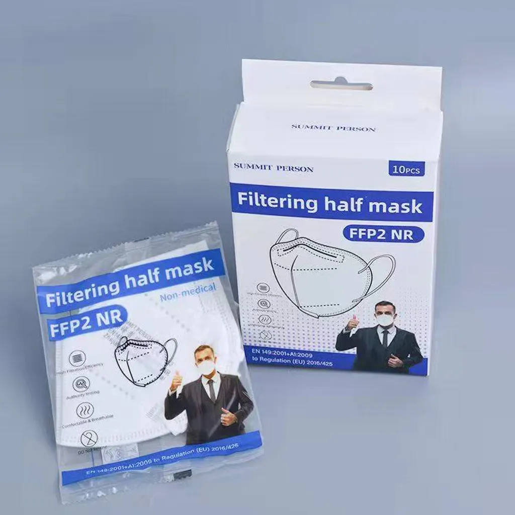 SUMMIT PERSON 150 Stück CE Atemschutzmaske FFP2-Maske - Hoher Schutz, Infektionsschutz Mundschutz Nasenschutz 8 SUMMIT PERSON 150 Stück CE Atemschutzmaske FFP2-Maske - Hoher Schutz, Infektionsschutz Mundschutz Nasenschutz – Bild 8