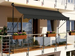 Swing&Harmonie LED - Markise Mit Kurbel 350cm Breit Klemmmarkise Balkonmarkise Sonnenschutz Terrasse Balkon - 350x150cm - Anthrazitlkonmarkise 350cm - Anthrazit 19 Swing&Harmonie LED - Markise Mit Kurbel 350cm Breit Klemmmarkise Balkonmarkise Sonnenschutz Terrasse Balkon - 350x150cm - Anthrazitlkonmarkise 350cm - Anthrazit -Garten- & Gewächshäuser Geschäft b1128c32f18ccaf1770c76ad3fb3694d