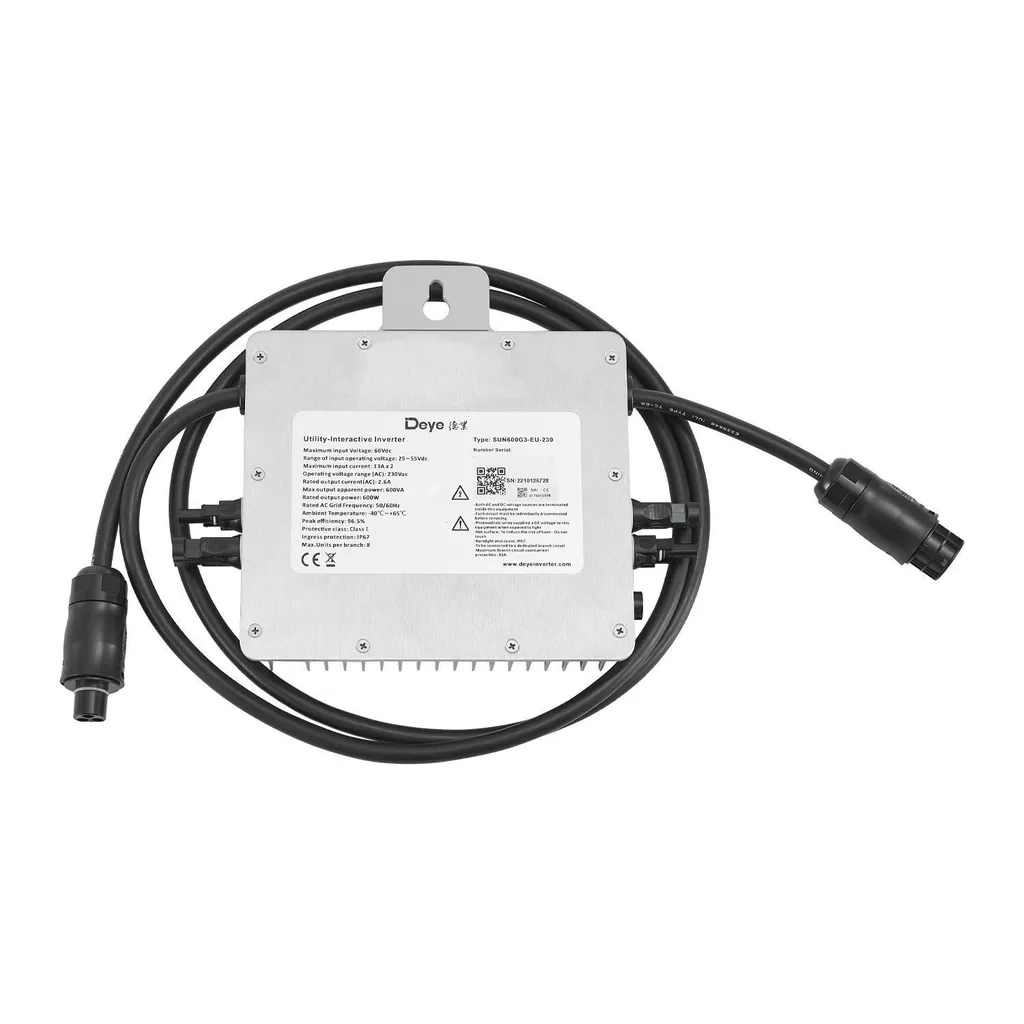 Juskys Balkonkraftwerk 600 W / 820 W Solaranlage Komplettset Photovoltaik Anlage Steckerfertig - Wechselrichter, Kabel & WLAN - Monokristallin 2x 410 Watt 16 Juskys Balkonkraftwerk 600 W / 820 W Solaranlage Komplettset Photovoltaik Anlage Steckerfertig - Wechselrichter, Kabel & WLAN - Monokristallin 2x 410 Watt – Bild 16