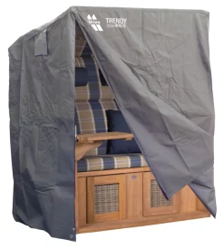 DeVries Strandkorb Schutzhaube Classic Größe XL - Dunkelgrau