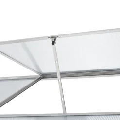 Juskys Aluminium Anlehn-Gewächshaus 2,4 M² – Treibhaus Mit Schiebetür, Fenster Zum Lüften & Stahl-Fundament – Stabiles Pflanzenhaus Für Garten 33 Juskys Aluminium Anlehn-Gewächshaus 2,4 M² – Treibhaus Mit Schiebetür, Fenster Zum Lüften & Stahl-Fundament – Stabiles Pflanzenhaus Für Garten -Garten- & Gewächshäuser Geschäft b14df8dd83b0153a467316a1ed1acbbc