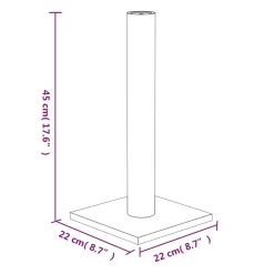 VidaXL Kratzsäule Creme 22x22x45 Cm -Garten- & Gewächshäuser Geschäft b183cf124f7d3b6ae2d9dc601c12d002