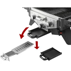 El Fuego Tischgasgrill Smoker "Medison" Silber Gasgrill/Grill/Steak/BBQ -Garten- & Gewächshäuser Geschäft b1c5a5eab4288c12e503c6974c28a74f