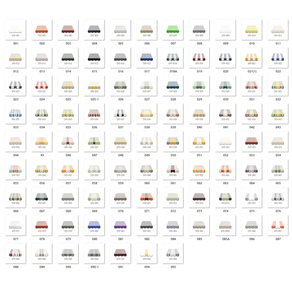 Leudus Markisen Volant Markisenbespannung Sonnenschutz Ersatzstoffe Sonnenmarkise Fertig Genäht(4.5x0.21m, SPD002) 4 Leudus Markisen Volant Markisenbespannung Sonnenschutz Ersatzstoffe Sonnenmarkise Fertig Genäht(4.5x0.21m, SPD002) – Bild 4
