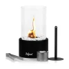 Zelsius Tischkamin Für Indoor Und Outdoor | Schwarz | Ø 16,5 X 27 Cm | Ethanol