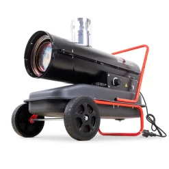 DeTecc. DT-20Di Indirekte Heizkanone Ölheizgebläse 20000 Watt | 38 L Tank | 600m³/h