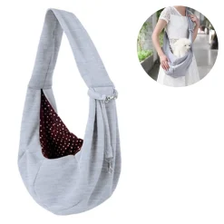 Jormftte Hund Tragetuch Katze Haustier Schultertasche - Single Schulter Sling Bag, Unterstüzung Bis 5kg, Komfortable Und Langlebige Hunde Transporttasche Für Kleine Hunde Und Katzen