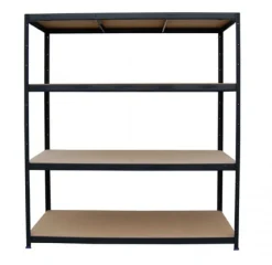 Probautec Regal / Weitspannsteckregal Pro-bau-tec Anthrazit/braun 180x160x60cm