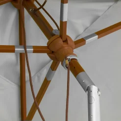 Anndora Sonnenschirm 2,5x1,5m EckigKnickbar Hellgrau - Hellgrau -Garten- & Gewächshäuser Geschäft b2c1a00f9eaf017cb2bf42693bcd6dfd