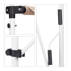 Relaxdays Klemmmarkise Beige -Garten- & Gewächshäuser Geschäft b2df10427f5be466df0f8b350e41ecc5