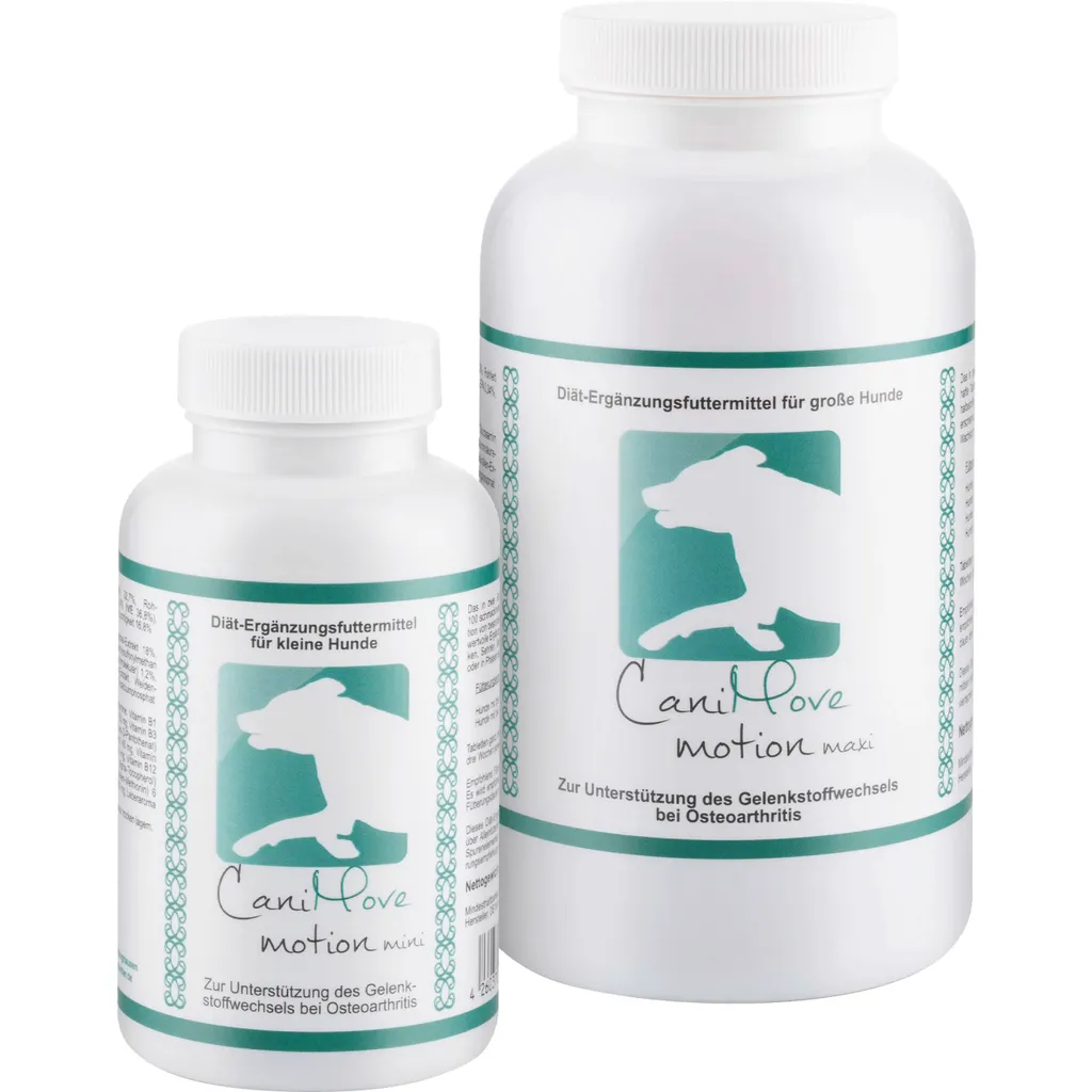 Für Dein Tier CaniMove Motion Maxi (ab 10kg) - Diät -Ergänzungsfutter Zur Unterstützung Der Gelenkfunktion Bei Osteoarthritis (100 Tabletten) 2 Für Dein Tier CaniMove Motion Maxi (ab 10kg) - Diät -Ergänzungsfutter Zur Unterstützung Der Gelenkfunktion Bei Osteoarthritis (100 Tabletten) – Bild 2
