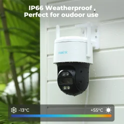 Reolink 4K 8MP PTZ Überwachungskamera Aussen Mit Dual-Objektiv, 2,4/5GHz WLAN, Auto-Tracking, Personen-/Fahrzeug-/Haustiererkennung, Trackmix WiFi -Garten- & Gewächshäuser Geschäft b329cca1925a6fd64e29ea21d23d6632 1