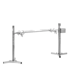 Klarstein Spanferkelgrill Drehspieß Mit Motor 12 Watt - Höhenverstellbar - Edelstahl Spanferkel Grill - Max 70 Kg - Silber Grillspieß Mit Motor Grill Drehspieß Mit Motor Spießbratengrill Mutzbratengrill