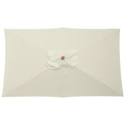 Anndora Sonnenschirm 2,5x1,5m Eckig Knickbar Natural - Natural -Garten- & Gewächshäuser Geschäft b42eefb4e7c2f16f51468a48272c19fe