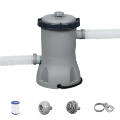 BESTWAY Flowclear Pool Filterpumpe Kartuschenfilter Poolreinigung 1.249 L/h -Garten- & Gewächshäuser Geschäft b43b880b73a1e30a678208c4c3e7a9ea