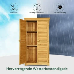 MCombo Gartenschrank Gerätehaus Geräteschuppen Garten Schuppen Schrank Holz 0870 -Garten- & Gewächshäuser Geschäft b48f4e8ec8b922ed4f9705b65225db8e