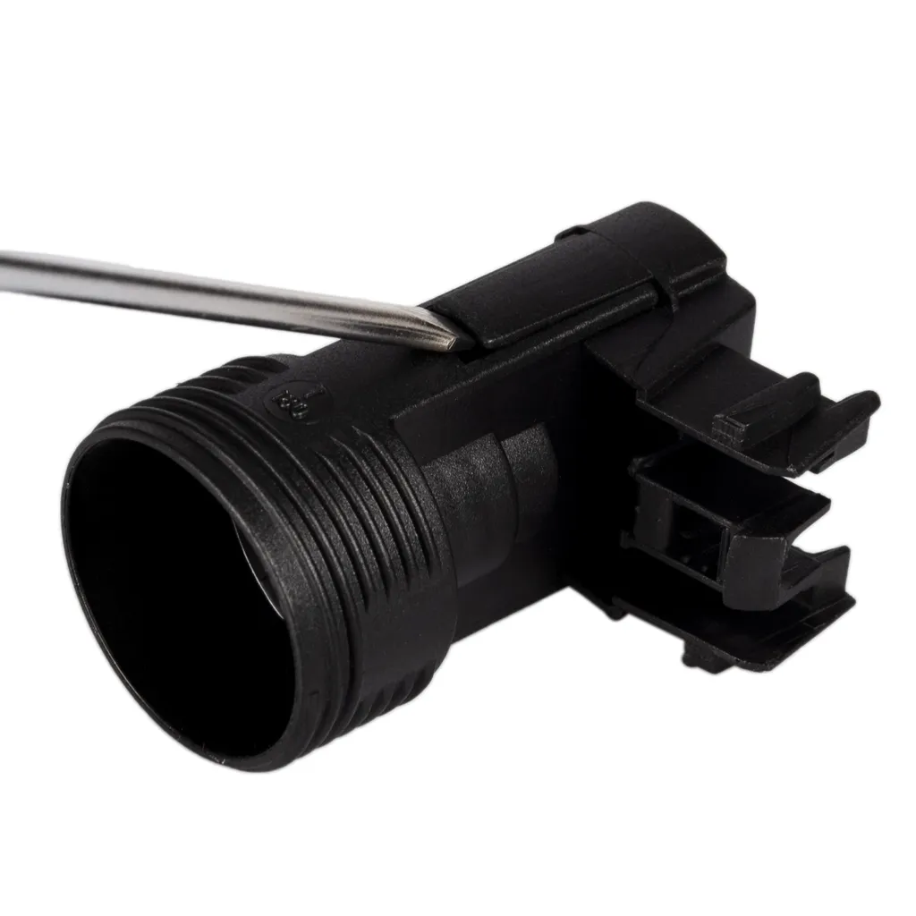 Aling-Conel E14 Lampenfassung (PBT), Gewindefassung Mit Halterung, Sockel Mit Einbuchtung Für M4 Schraube Schwarz 3 Aling-Conel E14 Lampenfassung (PBT), Gewindefassung Mit Halterung, Sockel Mit Einbuchtung Für M4 Schraube Schwarz – Bild 3