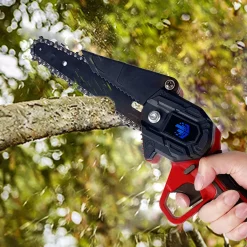 Yofidra 6 Zoll Elektrokettensägen Handkettensäge Mit 2 Akkus, 2 Ketten Und 1 Schwert -Garten- & Gewächshäuser Geschäft b51990be112998248751a78f8eea49c9 1