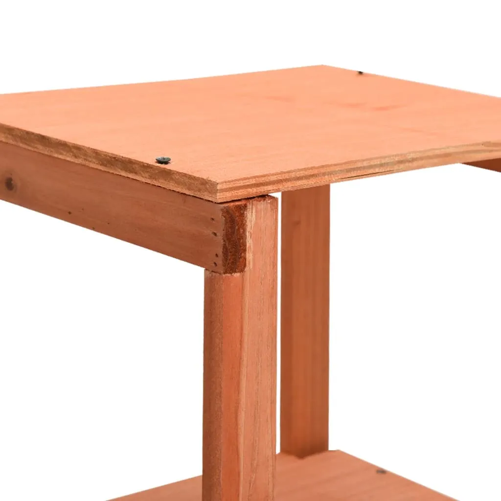 VidaXL Geräteschuppen 136x75x160 Cm Tanne Massivholz 8 VidaXL Geräteschuppen 136x75x160 Cm Tanne Massivholz – Bild 8