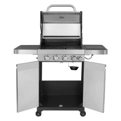El Fuego Edelstahl Gasgrill Sunset Beach 4+1 Brenner, Grillrost U Grillplatte Gusseisern, Linkes Seitenteil Abklappbar -Garten- & Gewächshäuser Geschäft b5e946b46b9bc097f11bf637b33fca8f