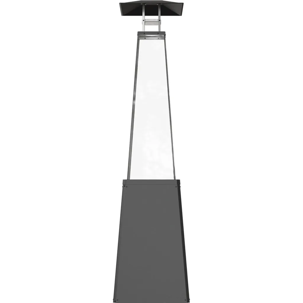 Kratki Gasheizstrahler Umbrella BS Stahl Schwarz 12kW Set 2 Kratki Gasheizstrahler Umbrella BS Stahl Schwarz 12kW Set – Bild 2