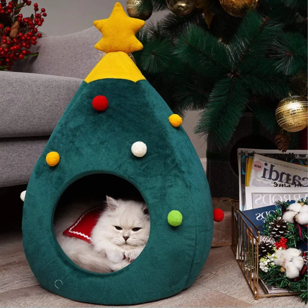 Mmgoqqt Katzenbett Waschbar Weihnachten Hundebetten Haustierbett Hundesofa Katzensofa Schlafplatz Für Katzen Hunde Mat 4 Mmgoqqt Katzenbett Waschbar Weihnachten Hundebetten Haustierbett Hundesofa Katzensofa Schlafplatz Für Katzen Hunde Mat – Bild 4