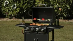 Tepro Gasgrill "Richfield" 4 Edelstahlbrenner Je 3 KW; 3153 -Garten- & Gewächshäuser Geschäft b68a0782786fd703fa73080ec63b6ac1