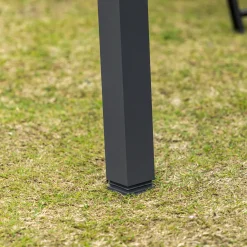 Outsunny Gartentisch Esstisch Balkontisch Mit Gehärteter Glasplatte Outdoor Aluminium Ausziehbarer Tisch Hinterhof Gartenmöbel Rechteck Bistrotisch Grau Weiß -Garten- & Gewächshäuser Geschäft b6cc8c76b6f8e41837fa595dc4dcc0bc