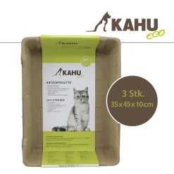 KAHU® ECO Katzentoilette - Aus 100% Recyceltem, Biologisch Abbaubarem Papier - Kompostierbar - 45 Cm X 35 Cm, Größe:3er Set 9 KAHU® ECO Katzentoilette - Aus 100% Recyceltem, Biologisch Abbaubarem Papier - Kompostierbar - 45 Cm X 35 Cm, Größe:3er Set -Garten- & Gewächshäuser Geschäft b6da9a85191a36d56eebd16c14d44463