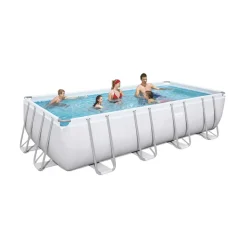 Bestway Power Steel™ Frame Pool Komplett-Set, Eckig 549x274x122 Cm 56466 -Garten- & Gewächshäuser Geschäft b73ea605f7bf5c8c56a1ca9f6d0fb7fa