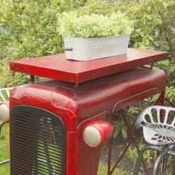 Esschert Design Traktortisch Rot; IH033 -Garten- & Gewächshäuser Geschäft b75c52960ff173910298a8f8cca21132