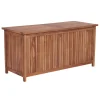 VidaXL Gartenbox 120x50x58 Cm Massivholz Teak