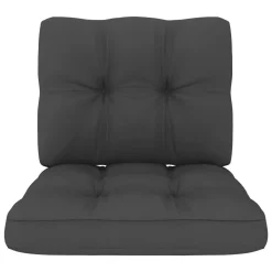 VidaXL Palettensofa-Kissen 2 Stk. Anthrazit -Garten- & Gewächshäuser Geschäft b77ad29257f0525dbcbd3852cdbcd1c5