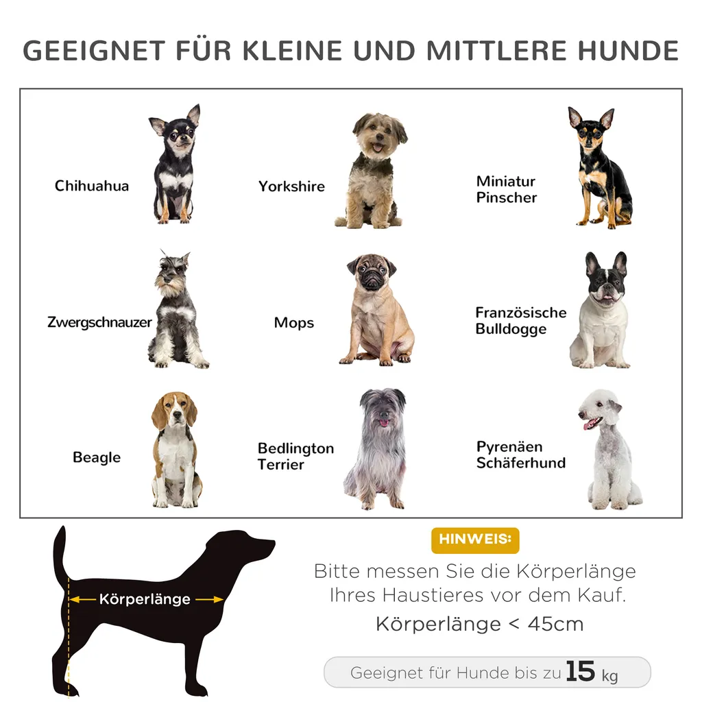 PawHut Hundesofa 2 In 1 Haustiersofa Und Hundeliege Katzensofa Erhöhtes Hundebett Schlafplatz Für Katzen Hunde Abnehmbar Oxfordstoff Grau 80 X 59 X 36 Cm 8 PawHut Hundesofa 2 In 1 Haustiersofa Und Hundeliege Katzensofa Erhöhtes Hundebett Schlafplatz Für Katzen Hunde Abnehmbar Oxfordstoff Grau 80 X 59 X 36 Cm – Bild 8