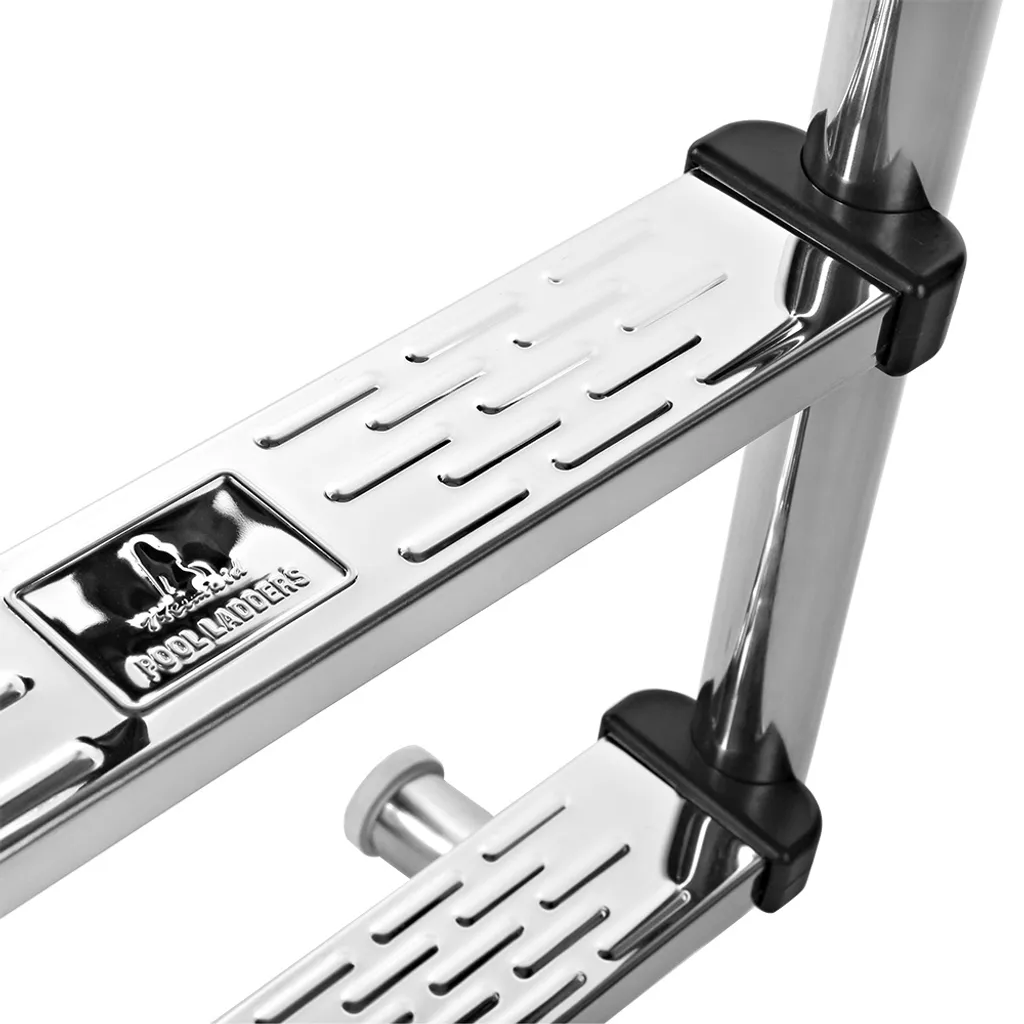 Mucola Pool Leiter 5stufig Edelstahl Schwimmbecken Treppe Hochbeckenleiter Einbauleiter 6 Mucola Pool Leiter 5stufig Edelstahl Schwimmbecken Treppe Hochbeckenleiter Einbauleiter – Bild 6