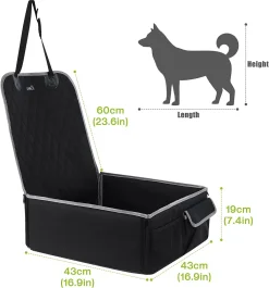 Pecute Hunde Autositz, Hundesitz Auto Für Kleine Bis Mittlere Hunde, Wasserabweisend Faltbar60 * 43 * 19 Cm (Schwarz) 14 Pecute Hunde Autositz, Hundesitz Auto Für Kleine Bis Mittlere Hunde, Wasserabweisend Faltbar60 * 43 * 19 Cm (Schwarz) -Garten- & Gewächshäuser Geschäft b800bce75f64db53e1e546cc093da73c