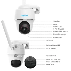 Reolink Akku 3G/4G LTE Überwachungskamera Aussen Mit Mensch/Fahrzeug/PIR Erkennung, 355°/140° Schwenkbar, 4MP Kabellose IP Kamera Outdoor Mit SIM-Kartenslot, 32GB SD Karte, Go PT Plus 48 Reolink Akku 3G/4G LTE Überwachungskamera Aussen Mit Mensch/Fahrzeug/PIR Erkennung, 355°/140° Schwenkbar, 4MP Kabellose IP Kamera Outdoor Mit SIM-Kartenslot, 32GB SD Karte, Go PT Plus -Garten- & Gewächshäuser Geschäft b8ddcacbbd0cd991167dac7368f3993f