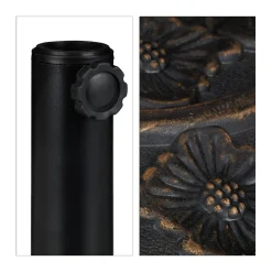 Relaxdays Sonnenschirmständer Halbrund -Garten- & Gewächshäuser Geschäft b91aacffe1f973c73d861ab6f7db45b0