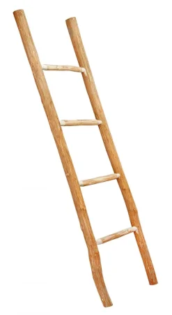 IWerk Dekorative Anlegeleiter 150 Cm Natur