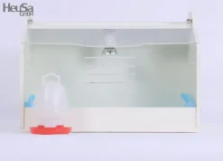HeuSa Aufzuchtbox AB 50, Brutbox, Kükenaufzuchtbox, PVC Beschichtet, Für Geflügel, Reptilien Und Kleintiere