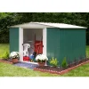 Spacemaker Gerätehaus 10x12 Grün 313x370 Cm