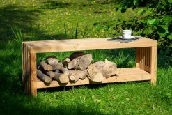 Dobar Gartenbank "Freja" Mit Kaminholzfach -Garten- & Gewächshäuser Geschäft ba30367c0c8b0e2bd011ae2285907fc4