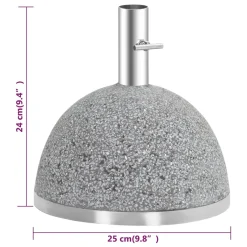Esschert Design Schirmfuß Granito Grau 11,5kg S; PV11 -Garten- & Gewächshäuser Geschäft ba4f25262e2b6241f4e48d4036ccb9c5