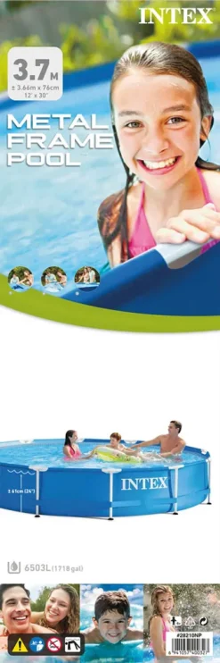 Intex Metal Frame-Pool 366 X 76 Cm -Garten- & Gewächshäuser Geschäft ba73619080e9fff2a0e2a5771d2985d4