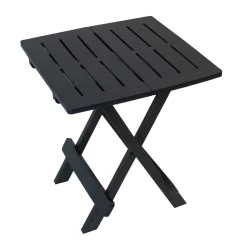 Multistore 2002 Klapptisch Adige 45x43,5cm Kunststoff Anthrazit