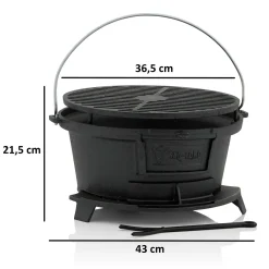 BBQ-Toro Gusseisen Grilltopf Mit Grillrost | 43 X 42 X 21,5 Cm | Hibachi Style 10 BBQ-Toro Gusseisen Grilltopf Mit Grillrost | 43 X 42 X 21,5 Cm | Hibachi Style -Garten- & Gewächshäuser Geschäft bab903f93b7fa7730ebb07aad4bfcb15