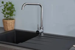 Respekta Mineralite Einbauspüle Houston 80x50 Cm - Schwarz -Garten- & Gewächshäuser Geschäft badec21bd43a03941c8e9b56b2ec19cb