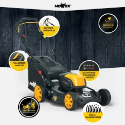 Mowox Akku-Rasenmäher EM 4140 PX-Li 9 Mowox Akku-Rasenmäher EM 4140 PX-Li -Garten- & Gewächshäuser Geschäft bb1bf2266452a35c52a18cb89ba54d63